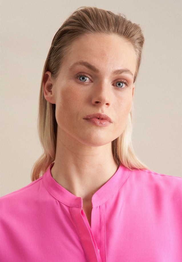 Tunika aus Viskose regular fit in Rosa |  Seidensticker Onlineshop