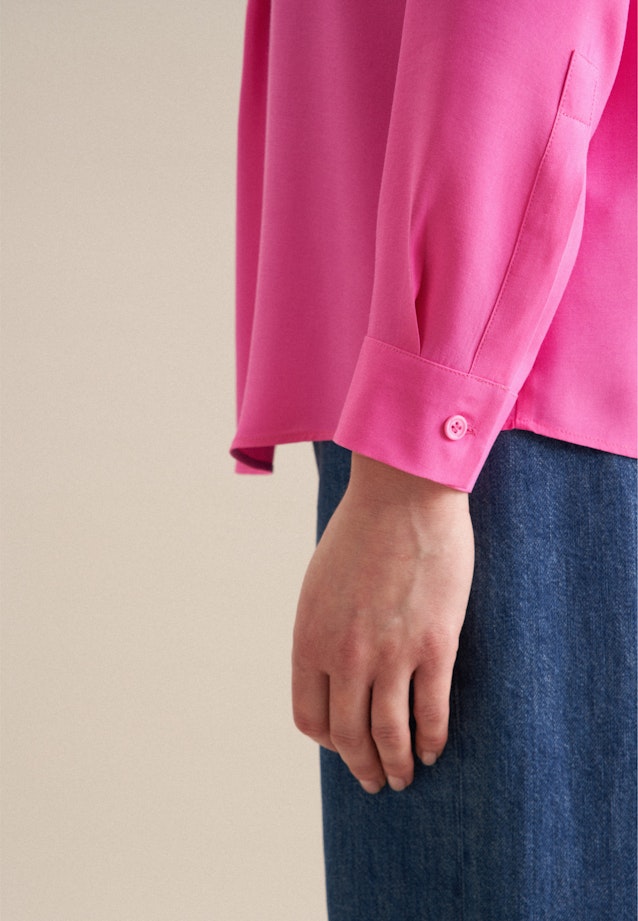 Tunika aus Viskose regular fit in Rosa |  Seidensticker Onlineshop