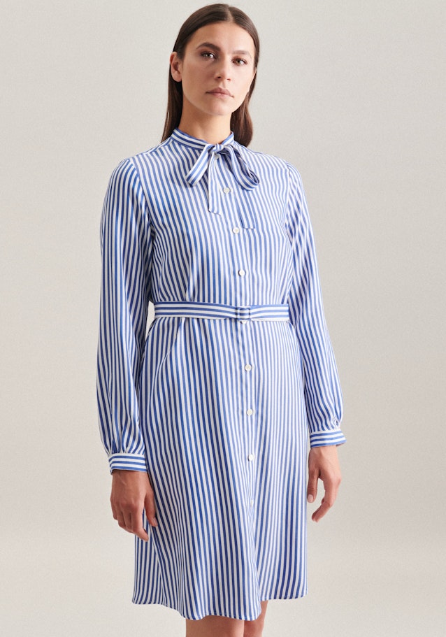 Kleid Streifen in Dunkelblau | Seidensticker Onlineshop