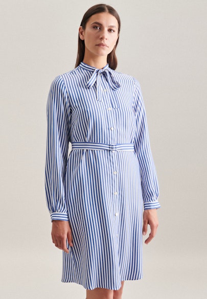 Kleid Streifen in Dunkelblau |  Seidensticker Onlineshop