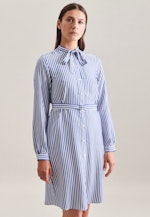 Robe Regular Manche Longue in Bleu Foncé |  Seidensticker Onlineshop