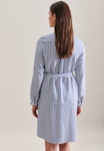 Robe Regular Manche Longue in Bleu Foncé |  Seidensticker Onlineshop