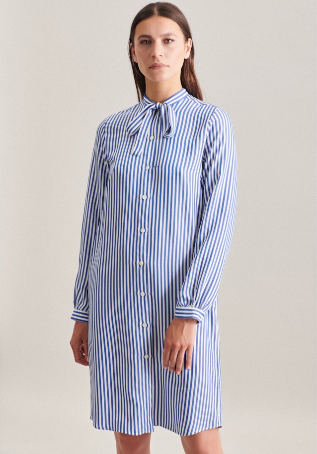 Kleid Streifen in Dunkelblau | Seidensticker Onlineshop