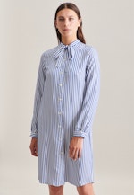 Robe Regular Manche Longue in Bleu Foncé |  Seidensticker Onlineshop