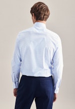 Slim Business Hemd Druck in Hellblau |  Seidensticker Onlineshop