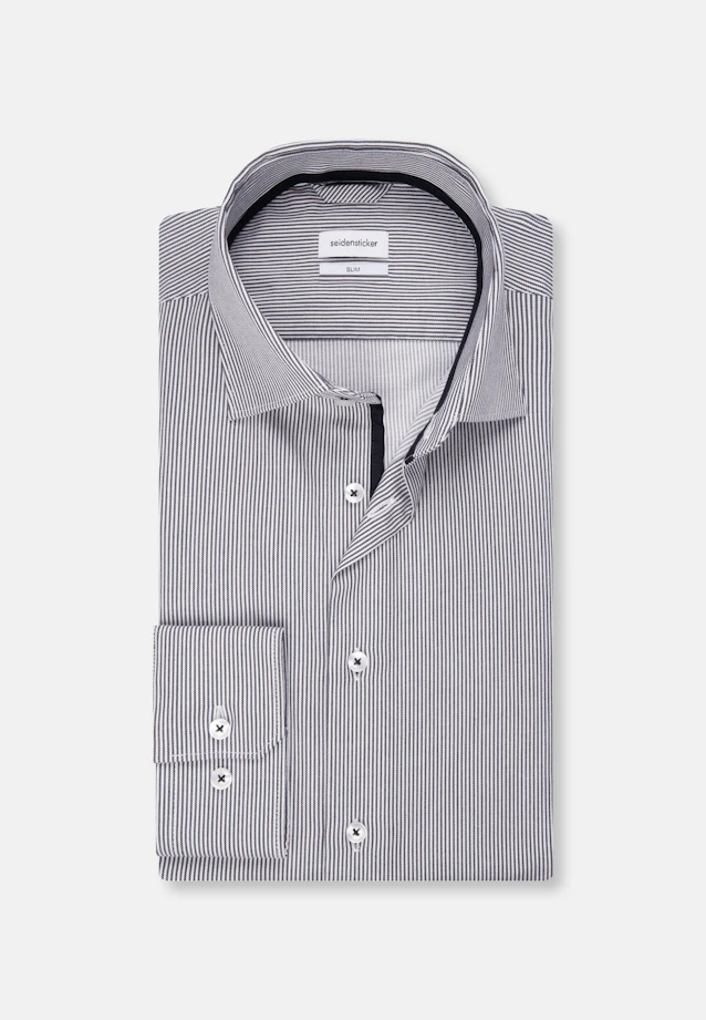 Slim Chemise d'affaires rayures in Bleu Foncé |  Seidensticker Onlineshop