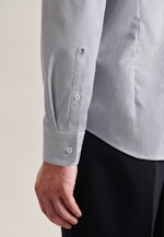 Slim Business Hemd Streifen in Dunkelblau |  Seidensticker Onlineshop