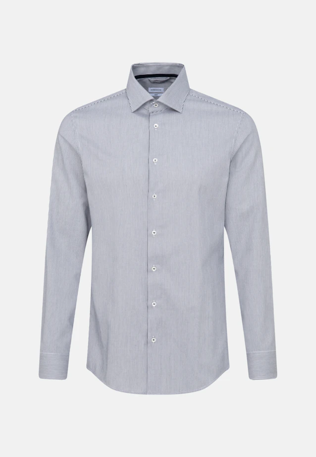 Slim Chemise d'affaires rayures in Bleu Foncé |  Seidensticker Onlineshop