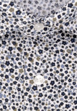 Regular Business Hemd Druck in Dunkelblau |  Seidensticker Onlineshop