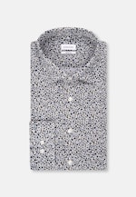 Regular Business Hemd Druck in Dunkelblau |  Seidensticker Onlineshop