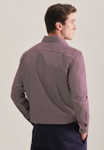 Regular Business shirt Print in Red |  Seidensticker Onlineshop