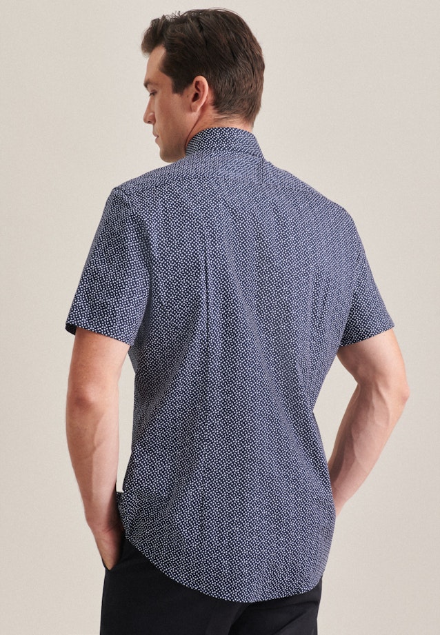 Shaped Chemise d'affaires Imprimé in Bleu Foncé |  Seidensticker Onlineshop