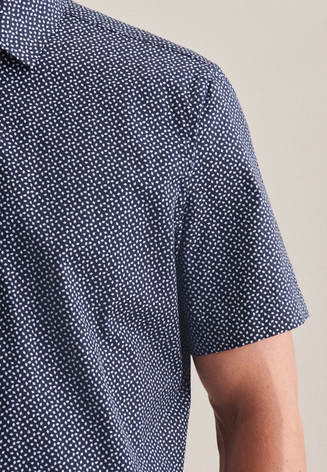 Shaped Chemise d'affaires Imprimé in Bleu Foncé |  Seidensticker Onlineshop