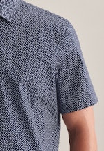 Shaped Chemise d'affaires Imprimé in Bleu Foncé |  Seidensticker Onlineshop