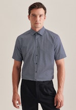 Shaped Chemise d'affaires Imprimé in Bleu Foncé |  Seidensticker Onlineshop