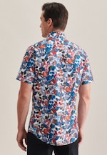 Poplin Short sleeve Business Shirt in Shaped with Kent-Collar in Red |  Seidensticker Onlineshop