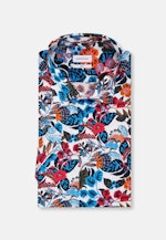 Shaped Business Hemd Druck in Rot |  Seidensticker Onlineshop