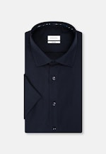 Shaped Business shirt Uni in Dark Blue |  Seidensticker Onlineshop