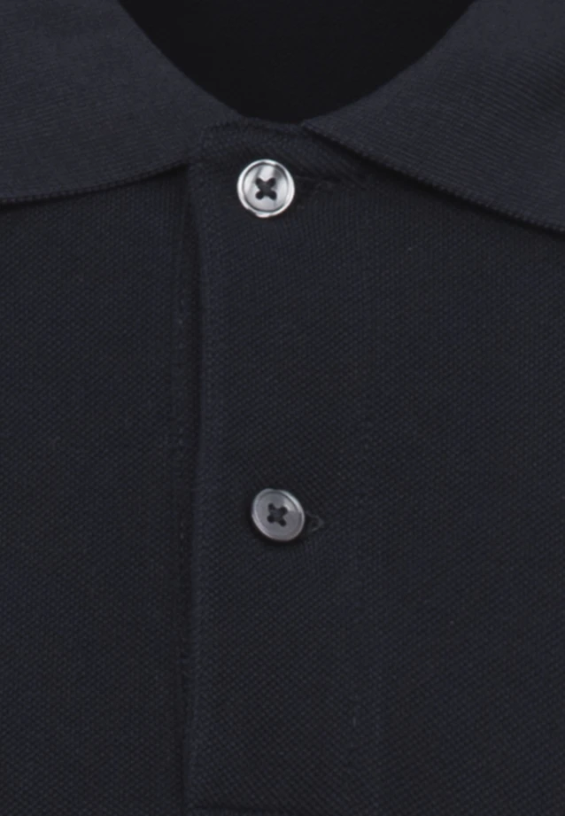 Slim Polo Uni in Dunkelblau |  Seidensticker Onlineshop
