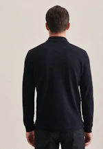 Slim Polo Uni in Dunkelblau |  Seidensticker Onlineshop