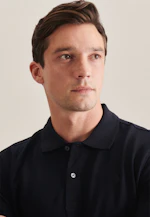 Slim Polo Uni in Dunkelblau |  Seidensticker Onlineshop