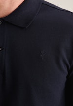 Slim Polo Uni in Dunkelblau |  Seidensticker Onlineshop