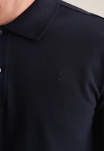 Slim Polo Uni in Dunkelblau |  Seidensticker Onlineshop