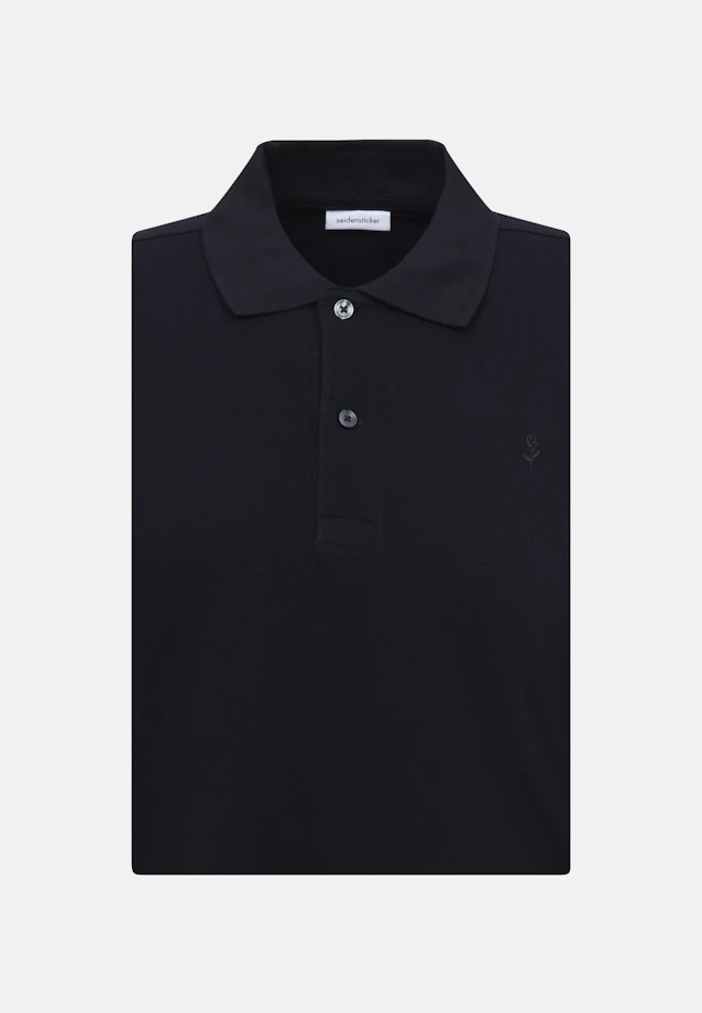 Slim Polo Uni in Dunkelblau |  Seidensticker Onlineshop