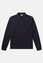 Slim Polo Uni in Dunkelblau |  Seidensticker Onlineshop
