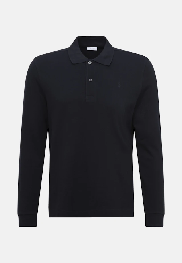 Slim Polo Uni in Dunkelblau |  Seidensticker Onlineshop