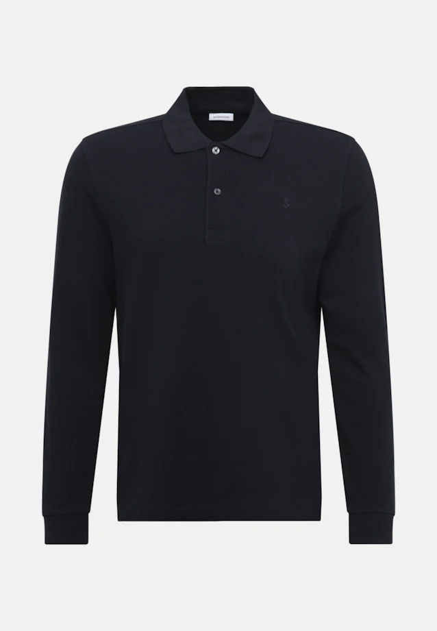 Slim Polo Uni in Dunkelblau |  Seidensticker Onlineshop