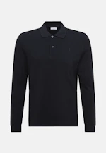 Slim Polo Uni in Dunkelblau |  Seidensticker Onlineshop