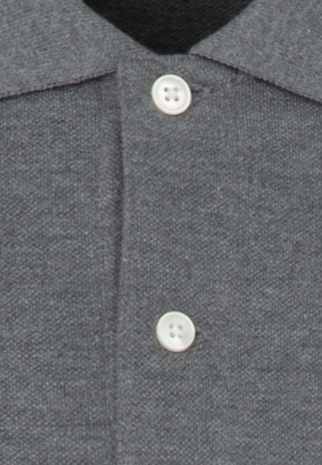 Slim Polo Uni in Grau |  Seidensticker Onlineshop
