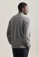 Slim Polo Uni in Grau |  Seidensticker Onlineshop