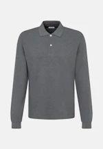 Slim Polo Uni in Grau |  Seidensticker Onlineshop