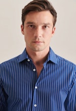 Slim Chemise d'affaires rayures in Bleu Moyen |  Seidensticker Onlineshop