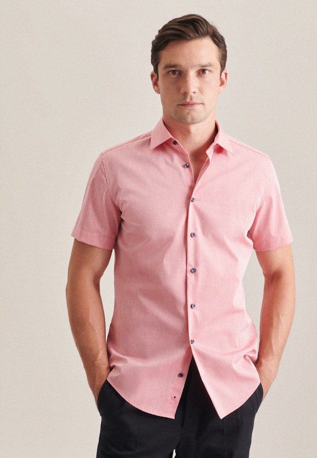 Slim Chemise d'affaires Uni in Rouge |  Seidensticker Onlineshop