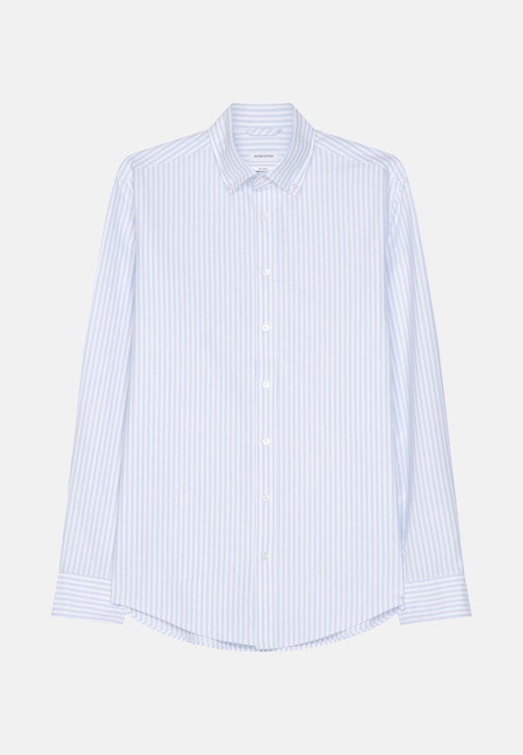 Oxford Business Hemd in Slim mit Button-Down-Kragen in Hellblau |  Seidensticker Onlineshop