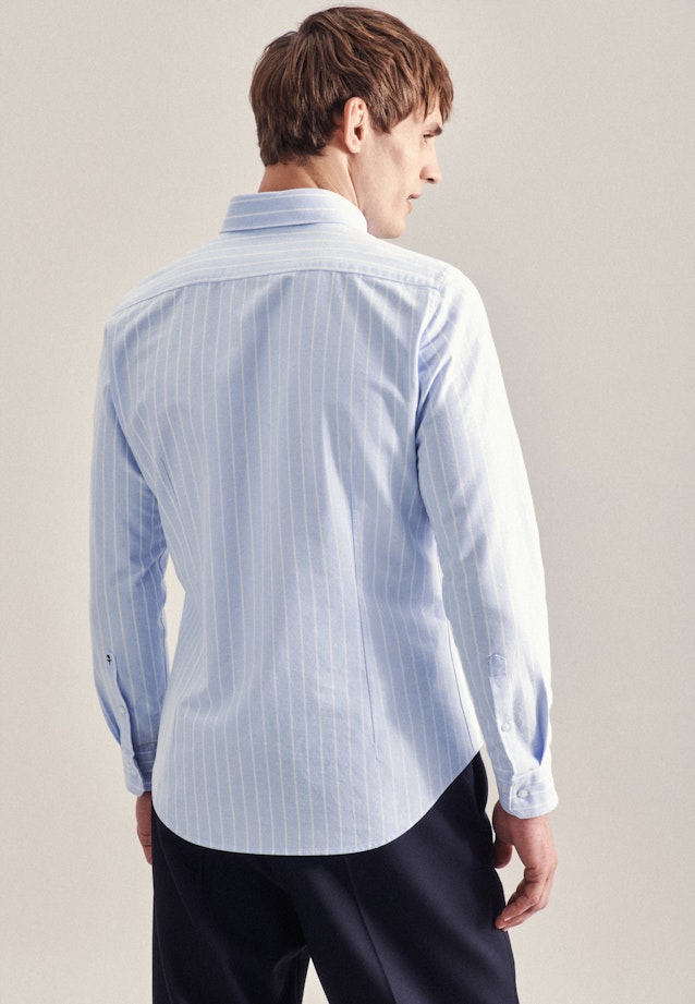 Slim Business Hemd Streifen in Hellblau |  Seidensticker Onlineshop