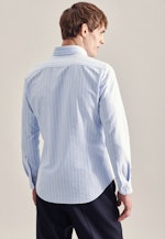 Slim Business Hemd Streifen in Hellblau |  Seidensticker Onlineshop