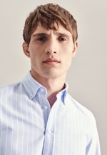 Slim Business Hemd Streifen in Hellblau |  Seidensticker Onlineshop