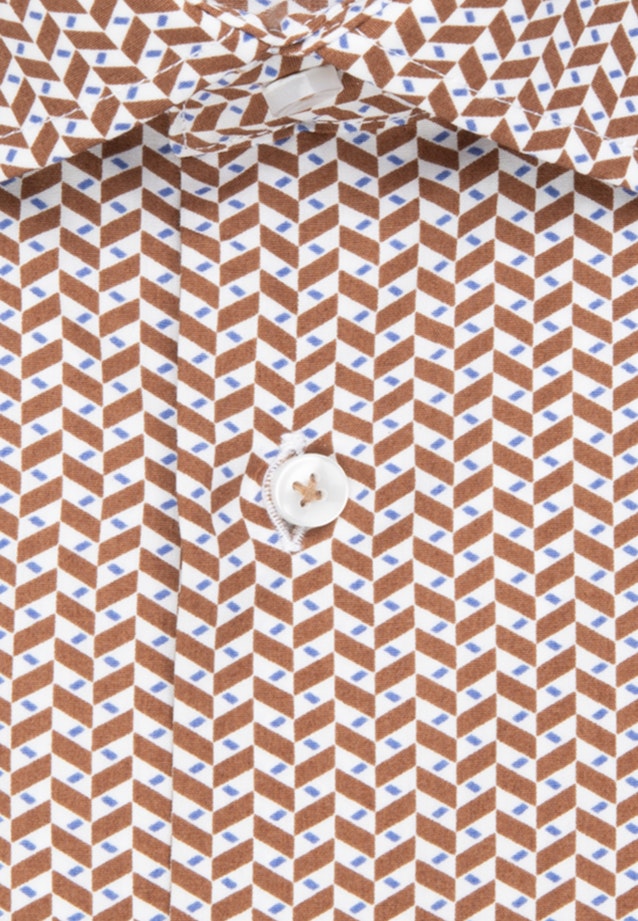 Slim Chemise d'affaires rayures in Marron |  Seidensticker Onlineshop