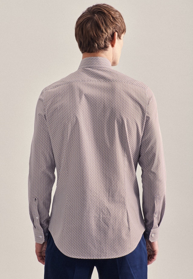 Slim Chemise d'affaires rayures in Marron |  Seidensticker Onlineshop