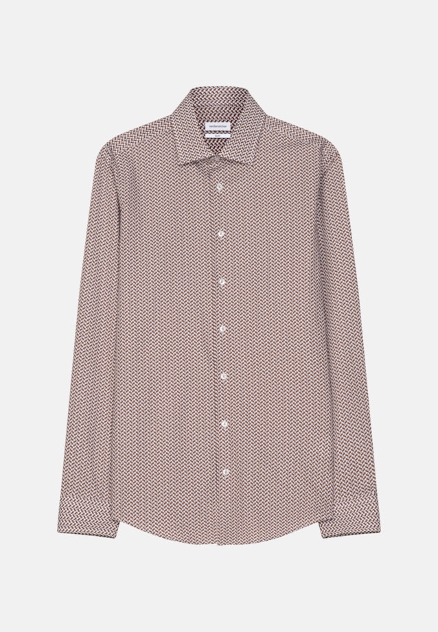 Slim Chemise d'affaires rayures in Marron |  Seidensticker Onlineshop