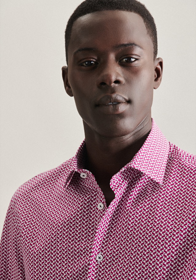 Business Shirt in Slim with Kent-Collar in Pink | Seidensticker Onlineshop