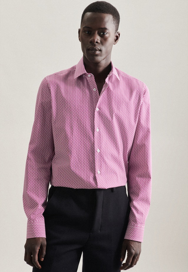 Slim Business shirt Stripe in Pink |  Seidensticker Onlineshop