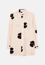 Oversized Hemdbluse Druck in Ecru |  Seidensticker Onlineshop
