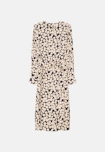 Shirtkleid mit Taillengürtel aus Viskose in Dunkelblau |  Seidensticker Onlineshop