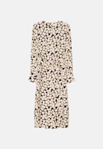 Shirt dress with waist belt made of viscose in Dark Blue |  Seidensticker Onlineshop