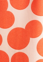 Shirtkleid mit Taillengürtel aus Viskose in Orange |  Seidensticker Onlineshop
